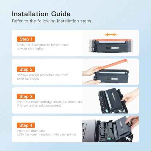 E-Z Ink Compatible Toner Cartridge & Drum Unit Replacement for Brother TN660 TN630 DR630 High Yield to use with HL-L2380DW HL-L2300D HL-L2340DW MFC-L2680W MFC-L2740DW Printer (Black, 3 Pack)