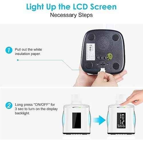 7-in-1 Study Desk Lamp with USB Charging, Screen, Calendar, Color Night Light, Kids LED Table Lamp with Pen Holder, Clock, Reading Light, 10W