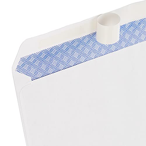 Amazon Basics Security-Tinted Self-Seal Business Envelopes 500-Pack White
