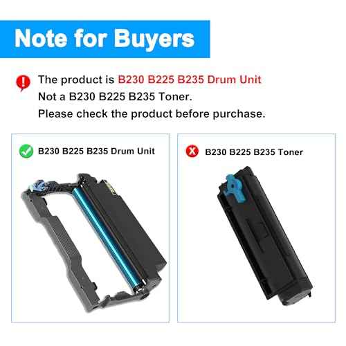 B230 B225 B235 013R00691 Compatible Imaging Unit 12000 Pages Replacement for Xerox B225 B230 B235 B225DNI B230DNI B235DNI Printers (1 Black)