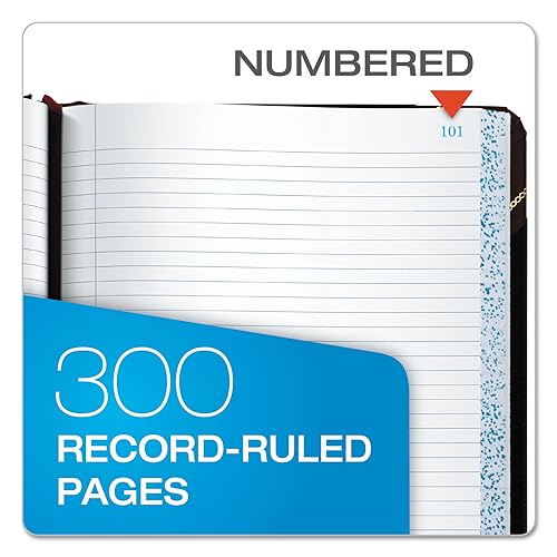 Esselte BOR21300R Columnar Accounting Book – Ledger Notebook
