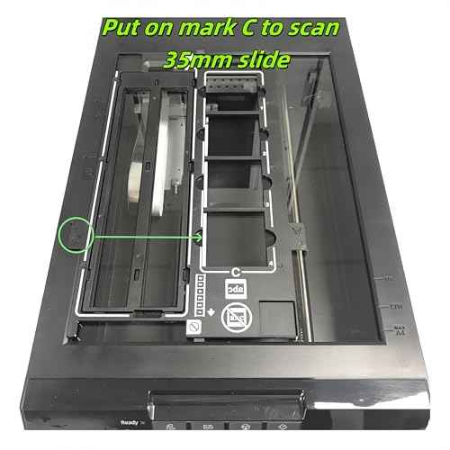 1423040 1403903 1401444 Photo Holder Assy Film Slide 35mm Negative Holder & Cover Film Guide Compatible with Epson Perfection V500 V550 V600 4490 2450 3170 3200 4180 GT-X750 GT-X770 GT-X820