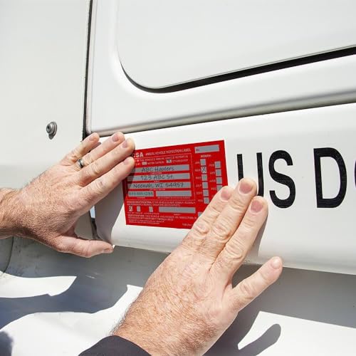 J. J. Keller Annual Vehicle Inspection Report Forms & 10-Pack Labels