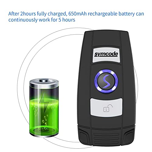 Symcode Silver Bluetooth Barcode Scanner 2.4G Wireless & Wired Handheld