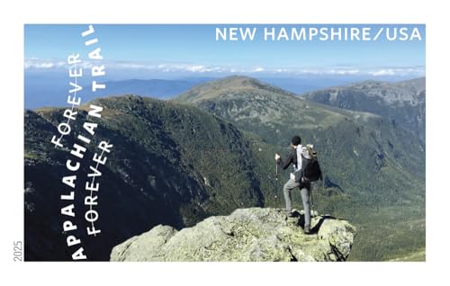 Appalachian Trail 2025 Stamp Sheet of 15 - First-Class Forever Postage