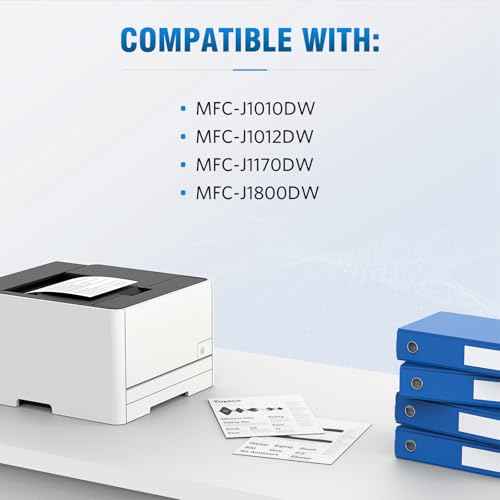 LC401XL LC401 MFC-J1010DW Ink Cartridges for Brother Printer LC 401XL Ink Cartridge Compatible for Brother MFC J1010DW MFC-J1170DW MFC-J1800DW MFC-J1012DW Series Printer (5 Packs) High Yield