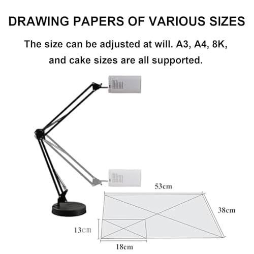 Drawing Projector for Tracing, Art & Craft Projection, Fits A4/A3