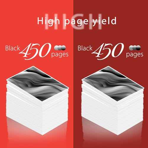 PG-275XL Black Ink Cartridges Replacement for Canon 275 Black Ink for Canon Ink 275 and 276 for Canon 275 and 276 Ink cartridges 275XL for Canon TR4720 TS3522 TR4700 TS3500 TR4722 (2 Black)