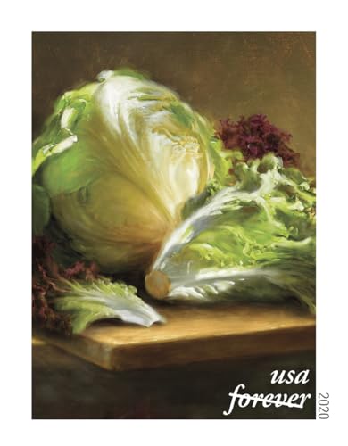 Tihoho Booklet of 20 Fruit & Vegetable Postage Stamps - Summer 2020, 10 Designs, US Mail