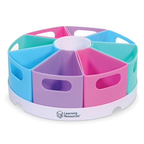 Create-a-Space Pastel Storage Center - Kids Desk Organizer, Portable Classroom Caddy