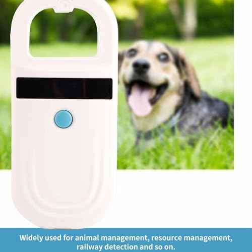Microchip Scanner, Pet Microchips Scanner, Microchip Reader, for Dogs, Cats, Animal Management, Resource Management