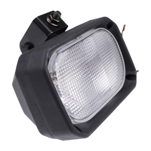 Work Lamp AT191875 Compation for John Deere 4045 6068 Engine 310G 315SG 310SG 410G 710G, 12 Volts, 55 Watts