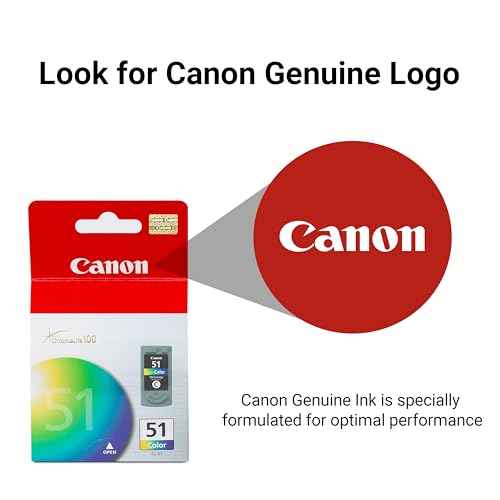 Canon CL-51 Genuine Color Ink Cartridge, Compatible with iP6310D/6220D/6210D, MX310/300, MP460/170/160/150/180/450/460