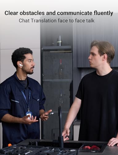 Timekettle Polypal P1 AI Translation Earbuds - Real-Time Language Translator, 43 Languages, Bluetooth, Noise Cancellation