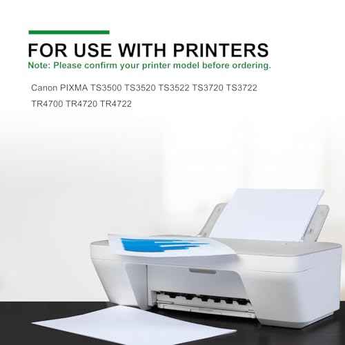 275 and 276 Ink Cartridges Replacements for Canon Ink 275 and 276 PG-275XL CL-276XL Used with Canon PIXMA TS3500 TS3522 TS3520 TS3720 TS3722 TR4700 TR4720 TR4722 Printer