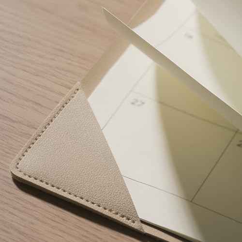 Desk Calendar 2026 with Desktop Mat, Cabbrix Large Desk Pad Calendar 22 x 17 Inch Runs From January 2026 to December 2026, Floral Design Calendar 2026 for Home School and Office (Apricot)
