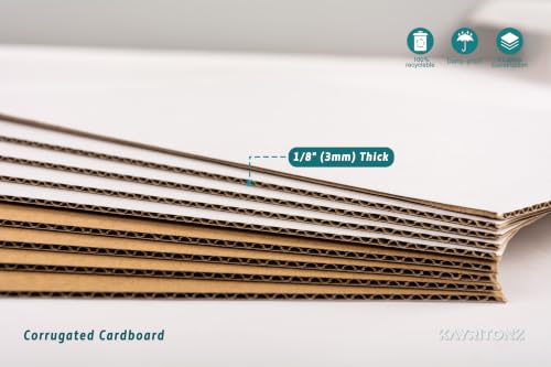 25-Pack Triangle Mailing Tubes 18.25x2x2 Inch Cardboard Shipping Tubes