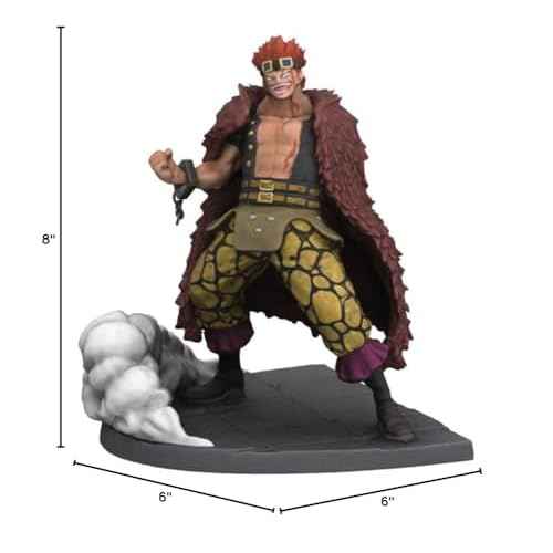 Banpresto ONE Piece Log File Selection-Worst Generation- Eustass Kid vol.2, Multiple Colors (BP17200)