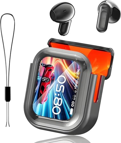 ERAZERL NE20 AI Translation Earbuds - Real Time Wireless Bluetooth 6.0, 135 Languages Support, Touch Screen, Music & Calls