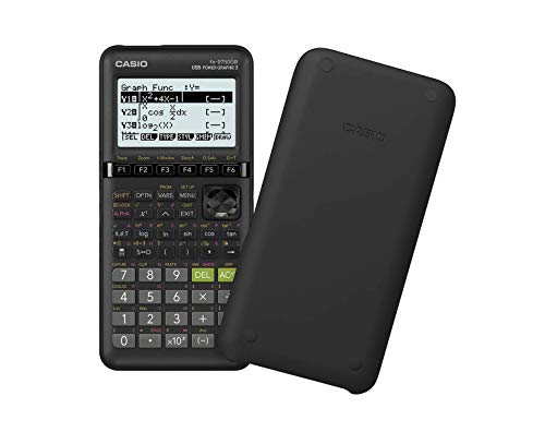 Casio fx-9750GIII Graphing Calculator Black with Python Programming