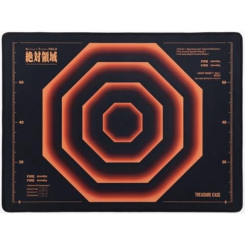 Non-Slip Floor Chair Mat 51"¡¿63" A.T. Field for Neon Genesis Evangelion Inspired Design