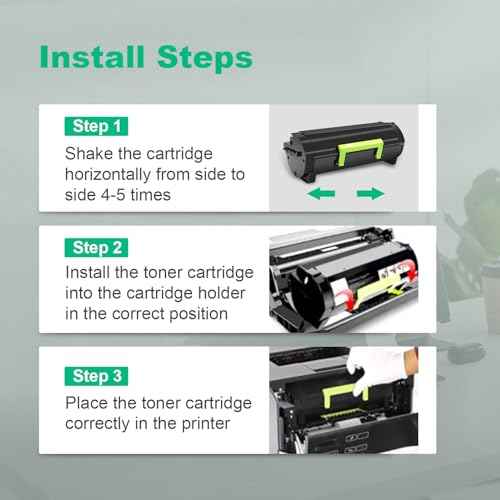 24B6186 Toner Cartridge Compatible Replacement for Lexmark 24B6186 for M3150 XM3150 XM3150h Printer