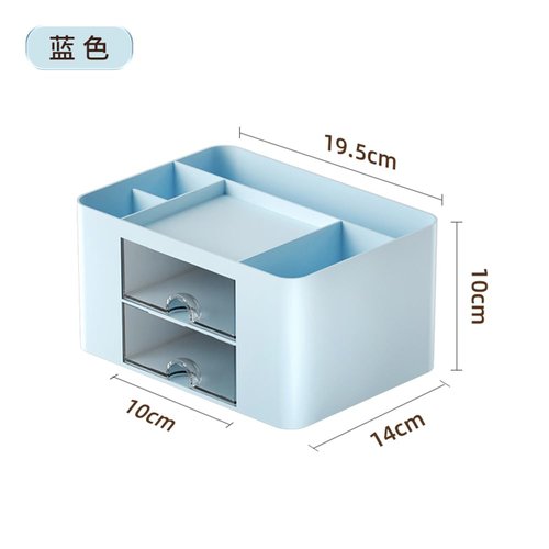 XDRELEC Pen Holder, Office Desk Organizers and Accessories，Multi-Functional Pencil Cup， Pencil Holder for Desk ，Pen Organizer，Desktop Stationary Organizer，Office Organization and Storage (blue)