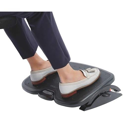Kensington SoleMate Plus Adjustable Footrest with SmartFit System KMW52789 Each Black