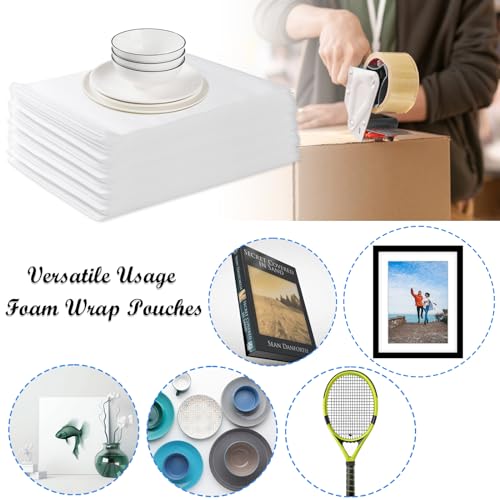 50PCS 16 x 24Inch Foam Pouches for Packing, Large Cushion Wrap