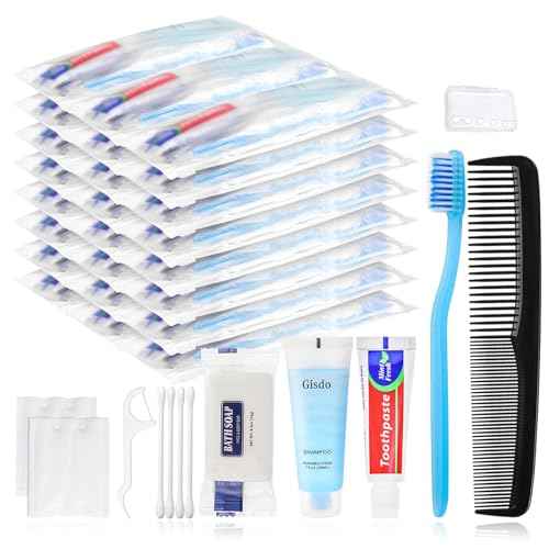 30 Travel Hygiene Kit Bulk Toiletry Kits Homeless Personal Hygiene Kit Bulk Homeless Care Package Travel Toiletry Kit Homeless Hygiene Kit Bulk Disposable Toiletry Kit(10-IN-1)