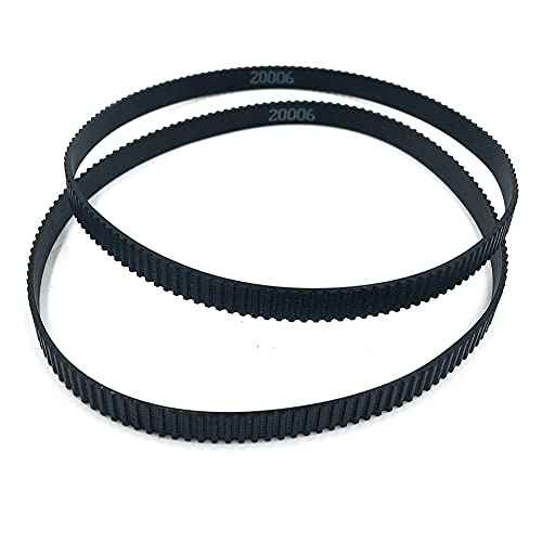 (3PC) 79866M Main Drive Belt for Zebra ZT410 ZT420 Thermal Barcode Printer Transfer Belt 203dpi P/N 20006