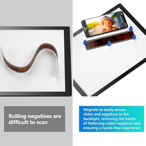 A4 Ultra-Thin Light Box for Slide and Negative Scanning - USB Powered