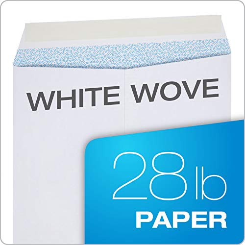 Columbian 9 x 12 Security Envelopes 100 Pack Self Seal Tamper-Evident White