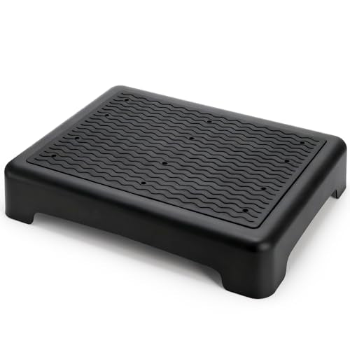 Lawei 3.5 Inch Mobility Step Stool - Wide Non-Slip Platform, Supports 440 lbs