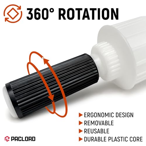 Stretch Wrap Plastic Handle with Rubber Grip, Pack of 1