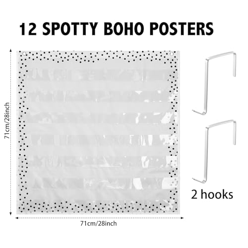 Boho 7-Pocket Classroom Organizer Chart - MotiMind Standard Size