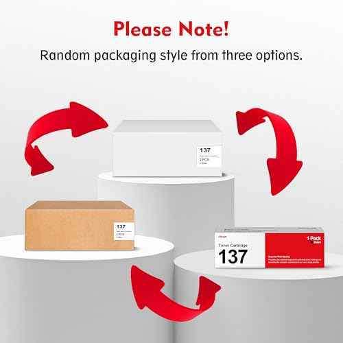 137 Toner Cartridge Replacement for Canon 137 Black Toner Cartridge CRG137 9435B001AA to Use with ImageClass D570 LBP151dw MF216n MF236n MF232W MF227dw MF229dw MF244dw MF247dw Printer (2 Black)