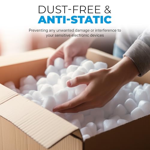 Biodegradable Peanuts 1 cu ft naturaly antistatic compostable popcorn