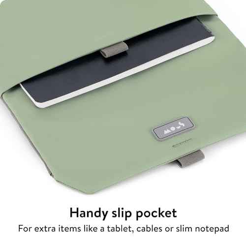 Mous ? Laptop Bag 14 inch Case - Universal Laptop Sleeve ? Water Resistant Durable Cover - Sage