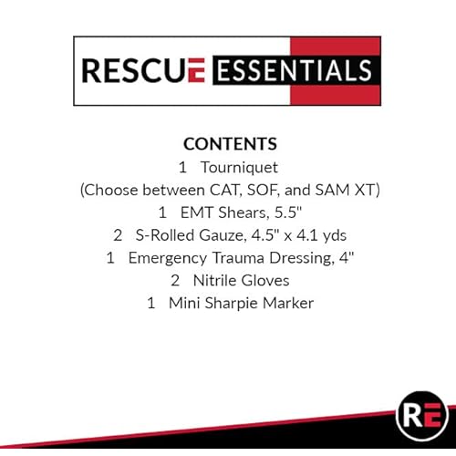 Bleeding Control Station IFAK (Individual) by Rescue Essentials