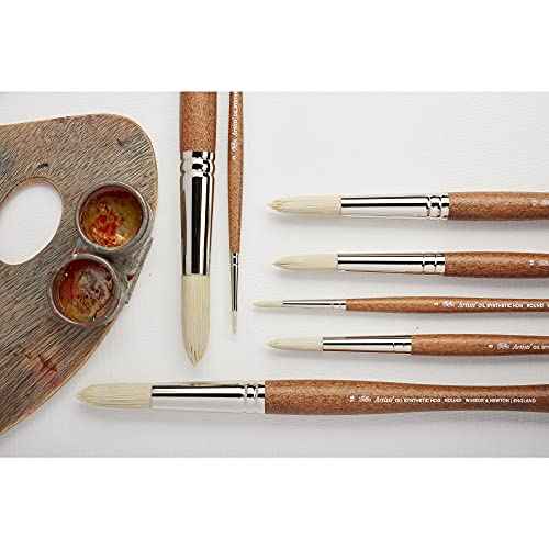 Winsor & Newton Artists' Oil Synthetic Brush, Flat #20