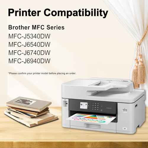 Miss Deer LC402XL Ink Cartridges Black, Compatible Replacement for Brother LC402 XL LC 402 BK High Yield Work for MFC-J6540DW MFC-J5340DW MFC-J6740DW MFC-J6940DW Printer 2-Pack