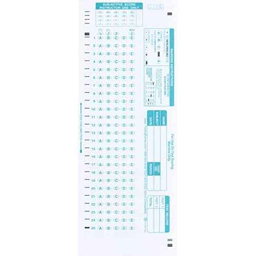 TEST-825E (500 Sheet Pack) Compatible Testing Forms