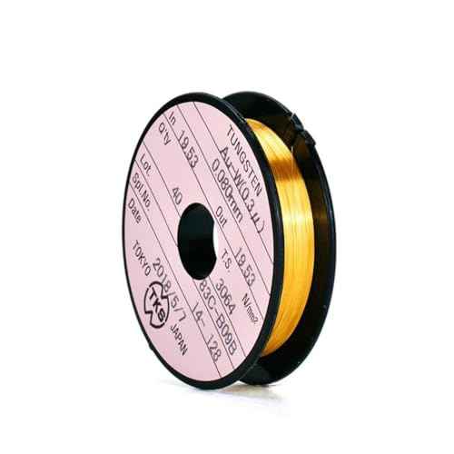 Japan Copier Corona Electrode Tungsten Wire for Xerox Konica Canon Ricoh 0.08mm 40m Lenth with Gold