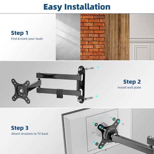 Wall Mount for Alexa Echo Show 15-15.6" 21 inch Echo Show 21 Frame Holder Screen Calendar Devices on Wall Bracket Swivel and Tilt for Home Kitchen