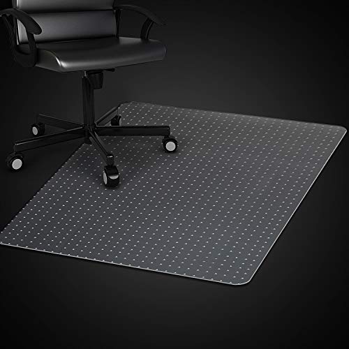 Azadx 36'' x 48'' Clear Office Chair Mat for Low/No Pile Carpet – Carpetbound Version