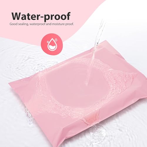 Light Pink Poly Mailers 14.5x19 Inch Bulk Shipping Bags for Clothes - 400 Pack