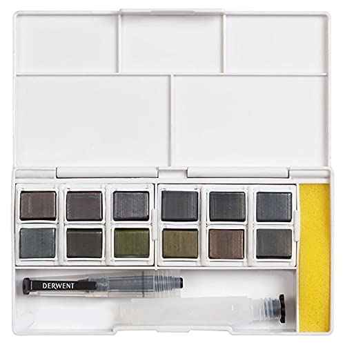 Derwent Graphitint Paint 12 Pan Palette