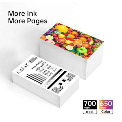 273XL Ink Cartridges Remanufactured Ink Replacement for Epson 273 Ink Cartridges Compatible with XP-820 XP-810 XP-800 XP-620 XP-610 XP-600 XP-520 Printer(5 Pack)