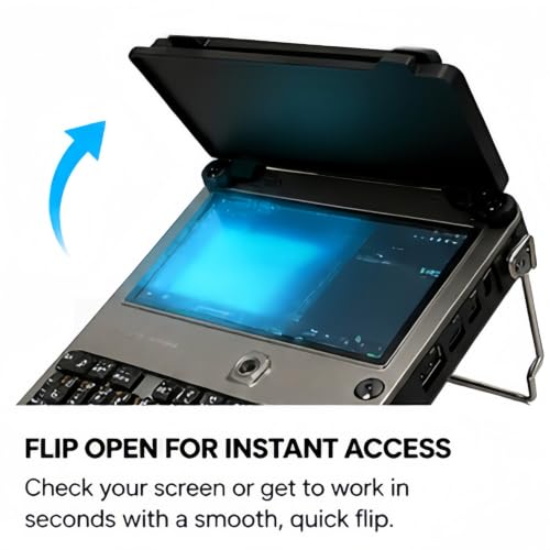 Flip Lid Screen Cover for ClockworkPi uConsole - Full Screen Protection